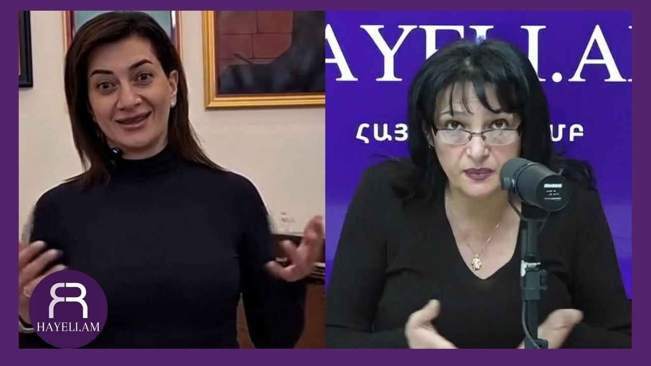 Չէ Աննա՛, քեզ հայհոյելու են․ դու պատասխան ես տալու քո արածի համար, ոչ թե մարդուդ․ Ադիբեկյան