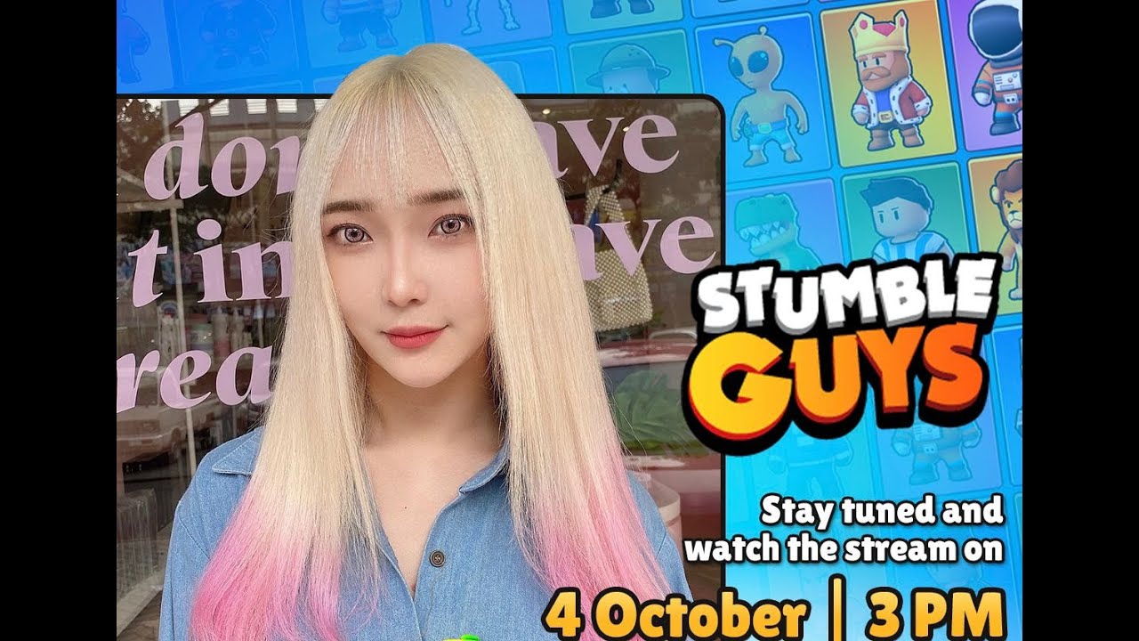 LET&rsquo;S PLAY STUMBLE GUYS TOGETHER WITH SHERLINTSU , @CrispyCendy @riodjaja  & @LarissaRochefort  !