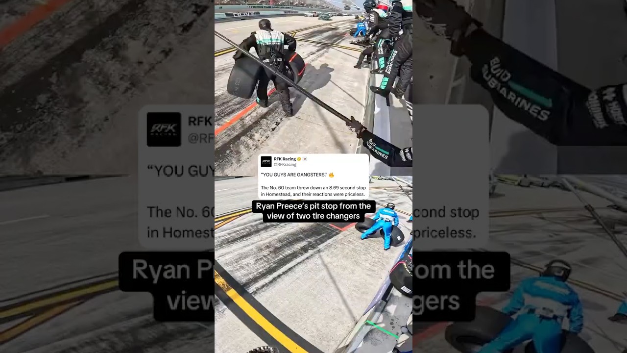 POV: You're a NASCAR pit crew member 😎
