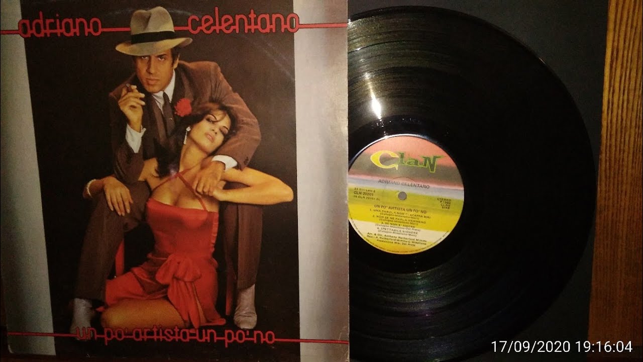 Слушаем винил\ Adriano Celentano Un Po Artista Un Po' No 1980 \1 сторона