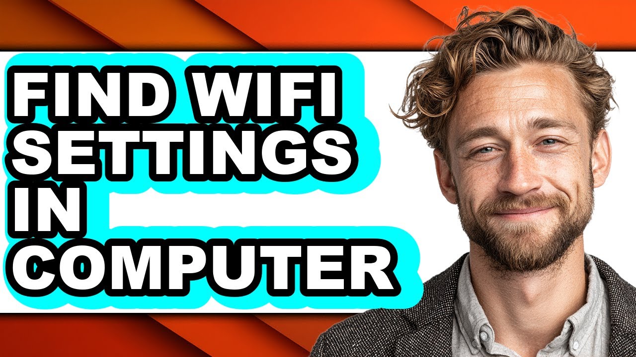 How to Find Wifi Settings in Computer (easy Method)