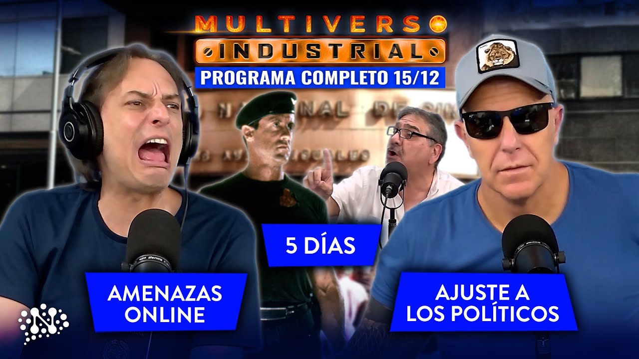 Ajuste a la casta pol&iacute;tica, 5 d&iacute;as y amenazas online | Multiverso Industrial - 15/12