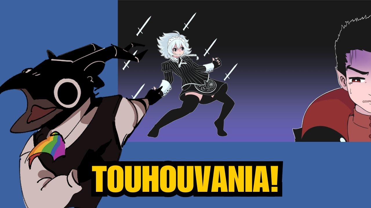 UM JOGO DE TOUHOU METROIDVANIA, CARAMBOLA - REACT MASTER ALUCARD