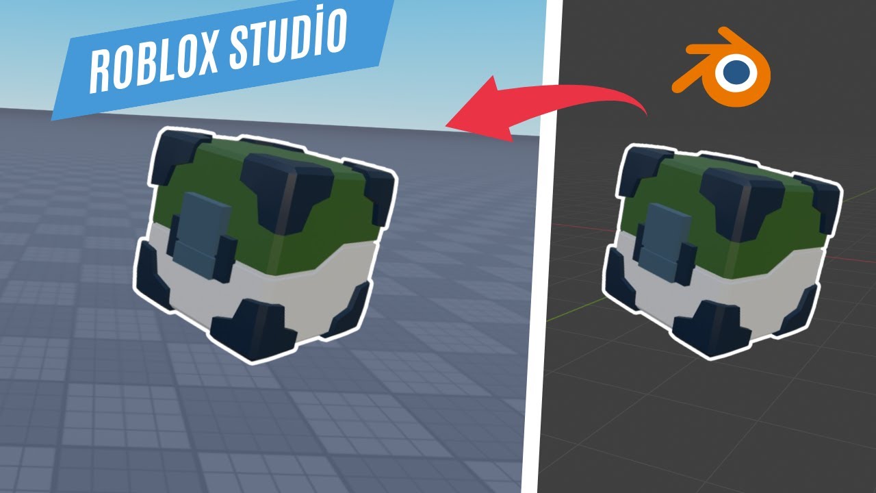 How To Import Models From Blender To Roblox Studio With Color