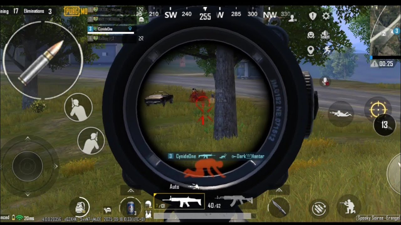 11/98 with 4 Kills | Spooky Soiree | PUBG Mobile Gameplay Unedited 2025-09-18-15-14-35