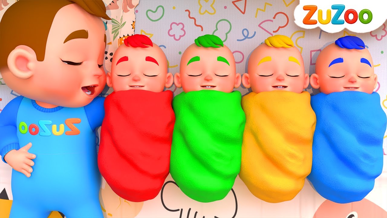 Dez na Cama | ZuZoo em Português – Canções Infantis & Músicas Infantis