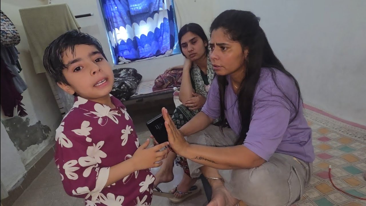 अन्वी ने किया बोला  अपने पापा के बारे मैं कैमरे के सामने 😡😡😡