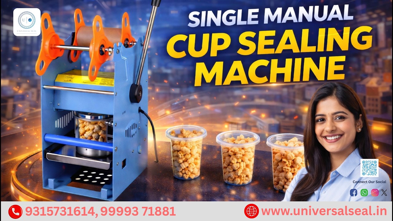 Manual Cup Sealing Machine | Universal Seal