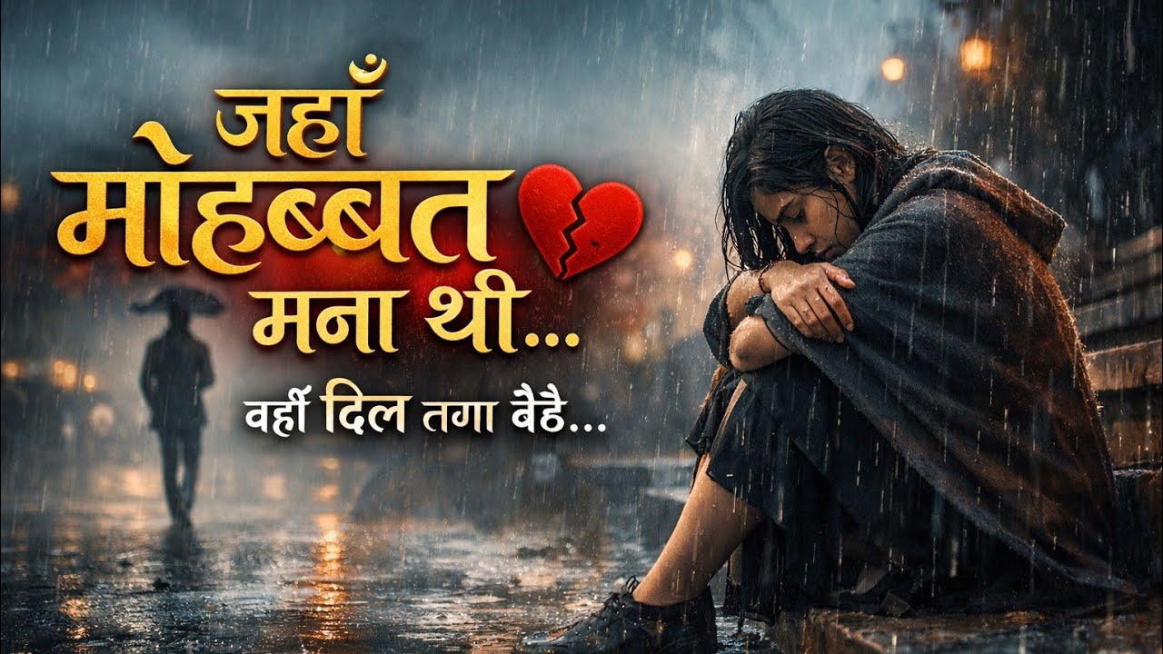 Jahan Mohabbat Mana Thi (Official Music Video) | New Sad Love Story | Hindi Heartbreak Song 2026