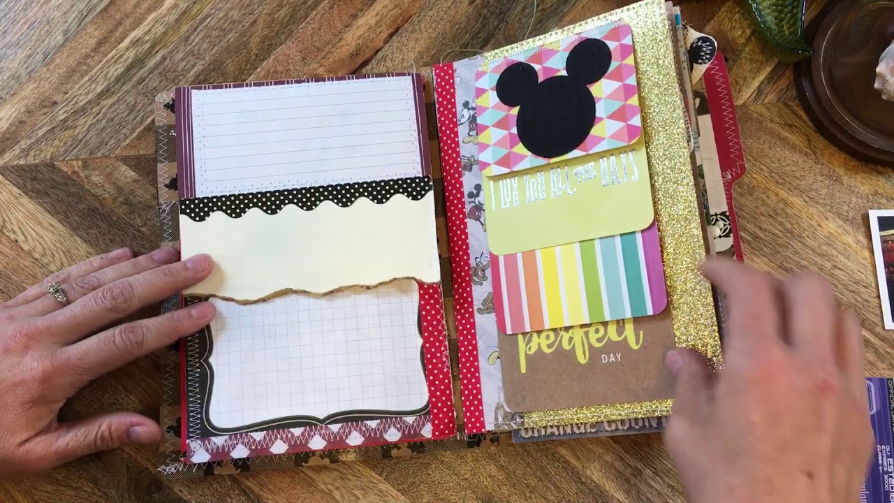 Junk Journal Disney theme