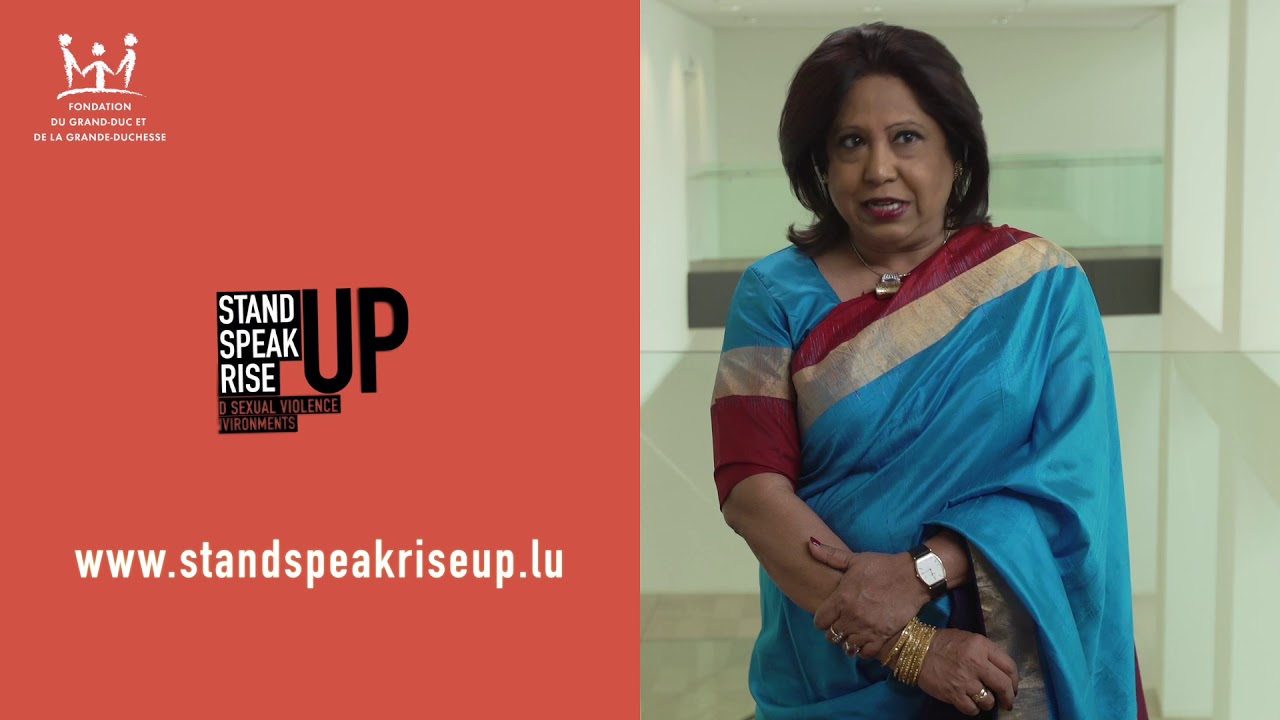 Pramila Patten shares her thoughts on the international forum Stand Speak Rise Up!