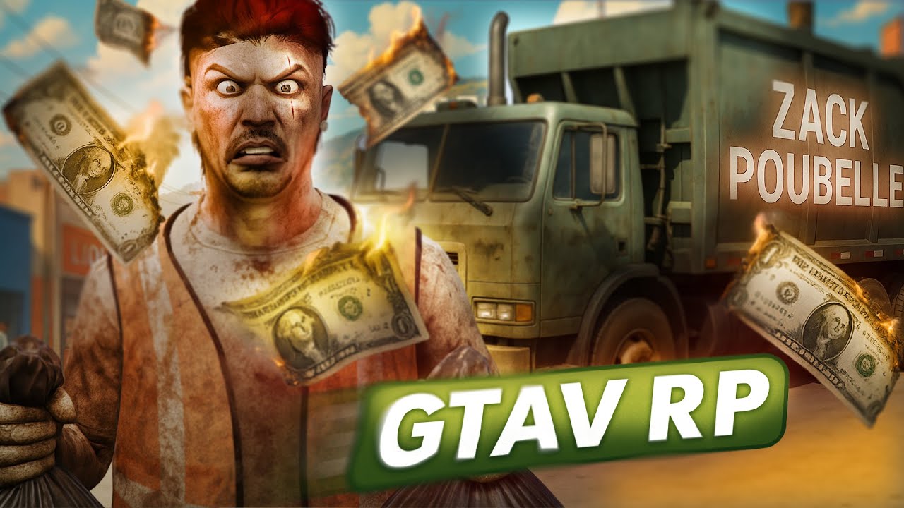 GTA 5 RP À ZÉRO ! #2 (De milliardaire à éboueur…)