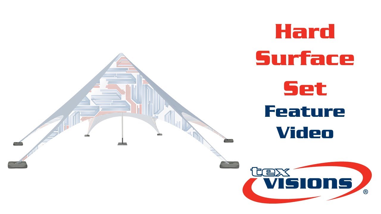 Star Tent Hard Surface Set - Product Video