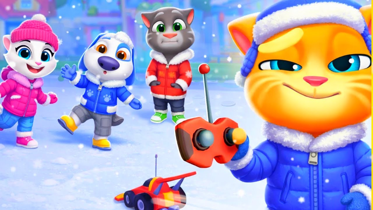 My Talking Tom Friends 2 | We only play with Ginger | Day 36-37🧀🧀🧀