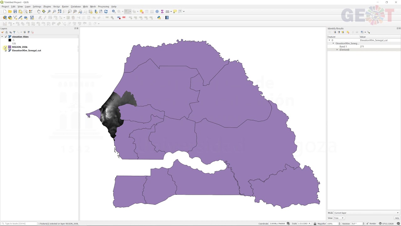 QGIS 3.x - RASTER - EXTRACTION
