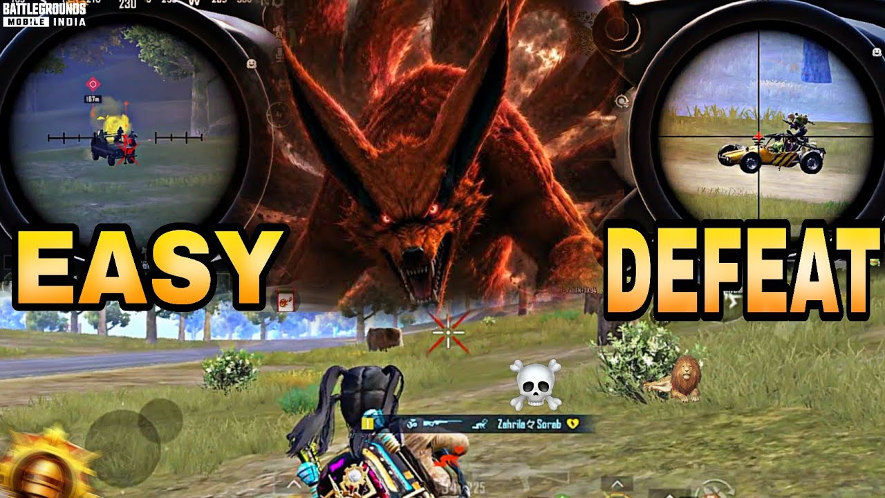 Nine Tails Easy DEFEAT ☠️ | BGMI New Event Gameplay