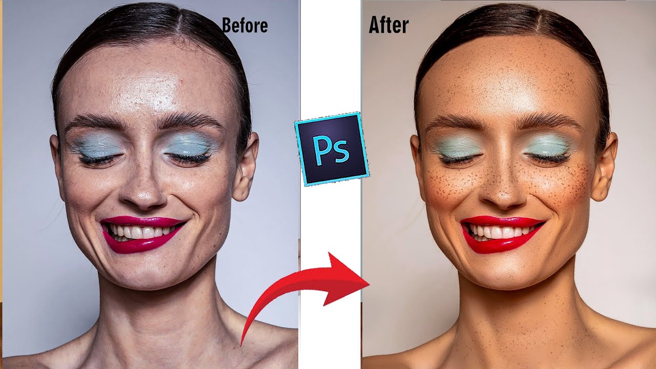 How to Retouch Fair Skin & Freckles in Photoshop — Step-by-Step Tutorial