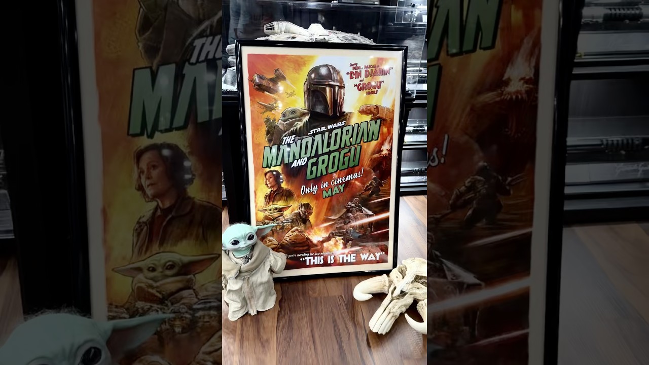 The Mandalorian and Grogu theatrical teaser poster!