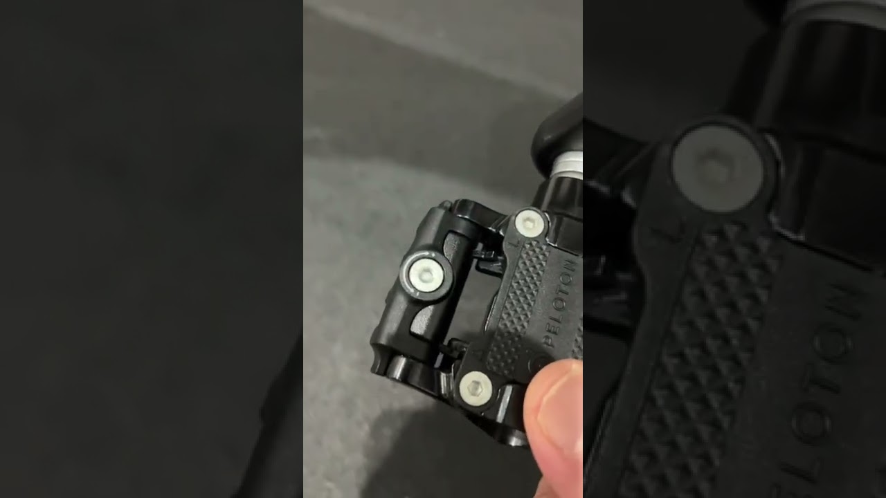 If unclipping from your Peloton Bike is too hard. Do this!
