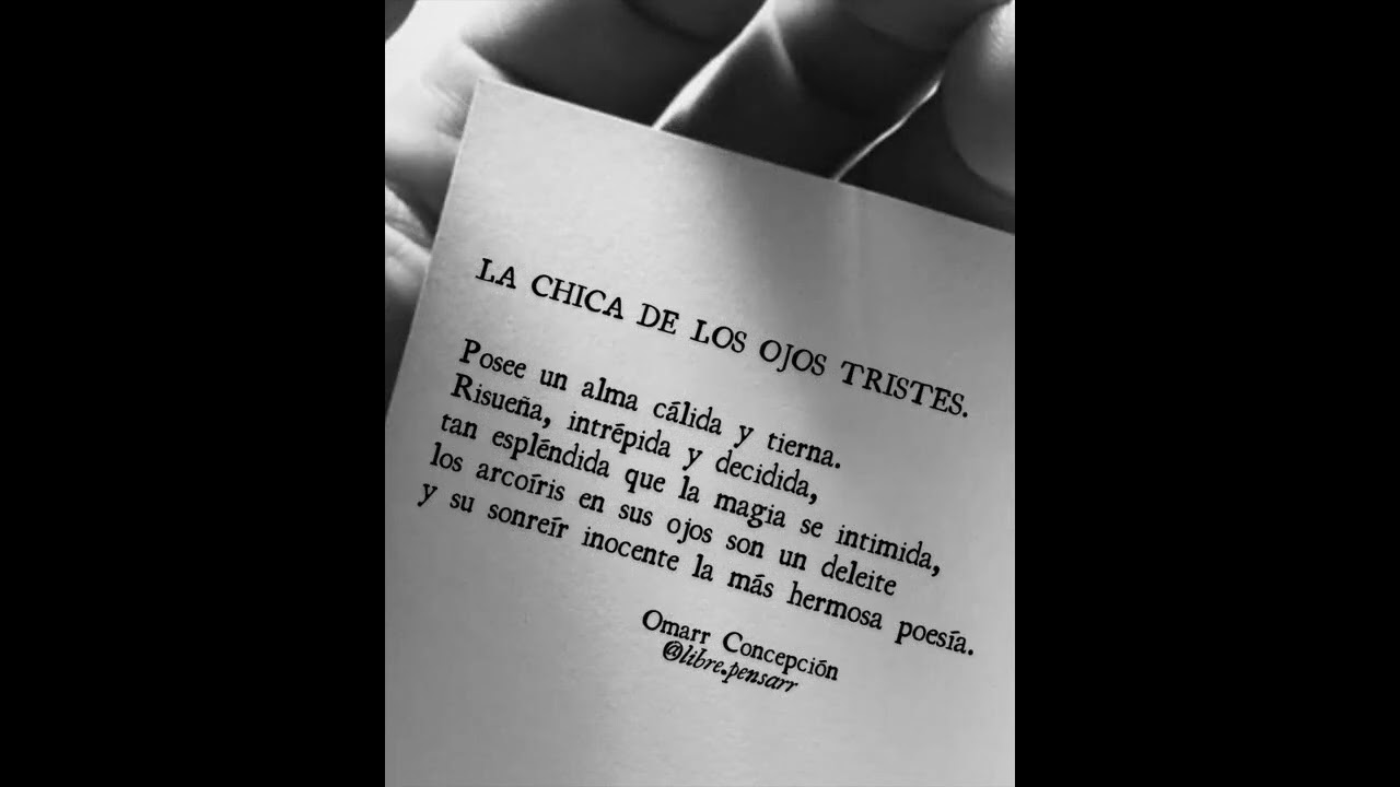 Ojos tristes