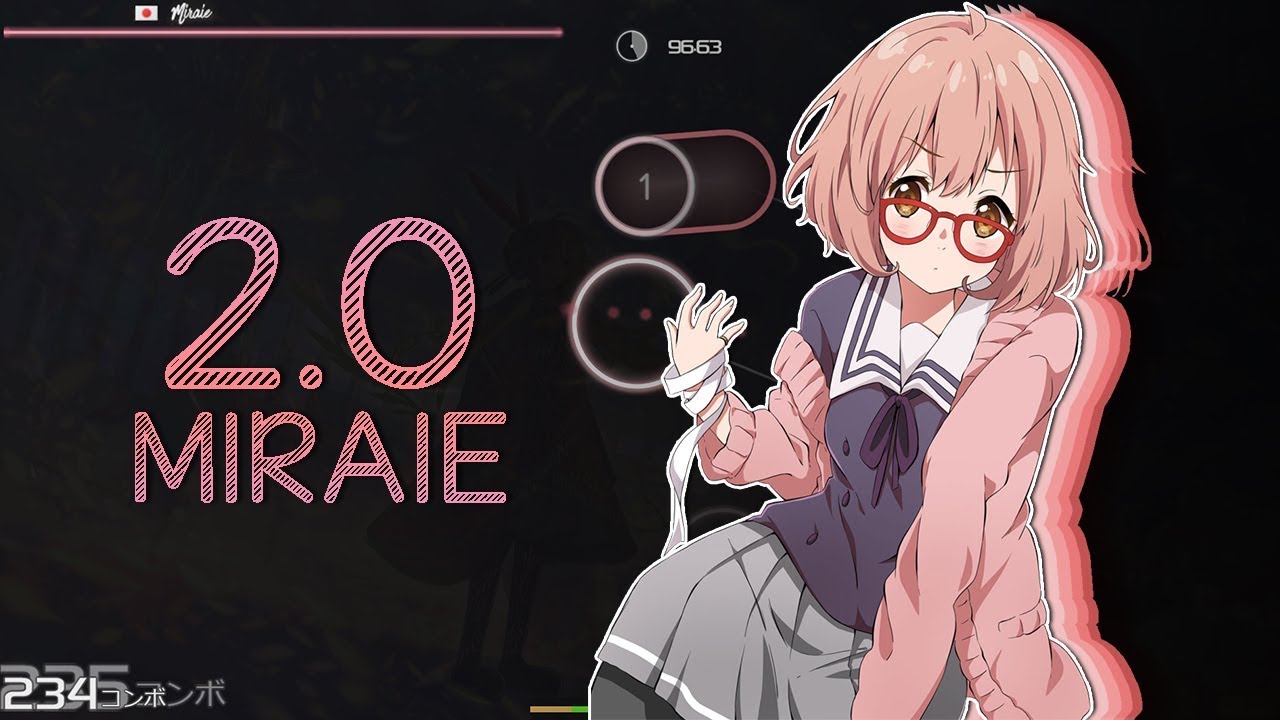 Представляем Miraie 2.0 розовый osu!Skin