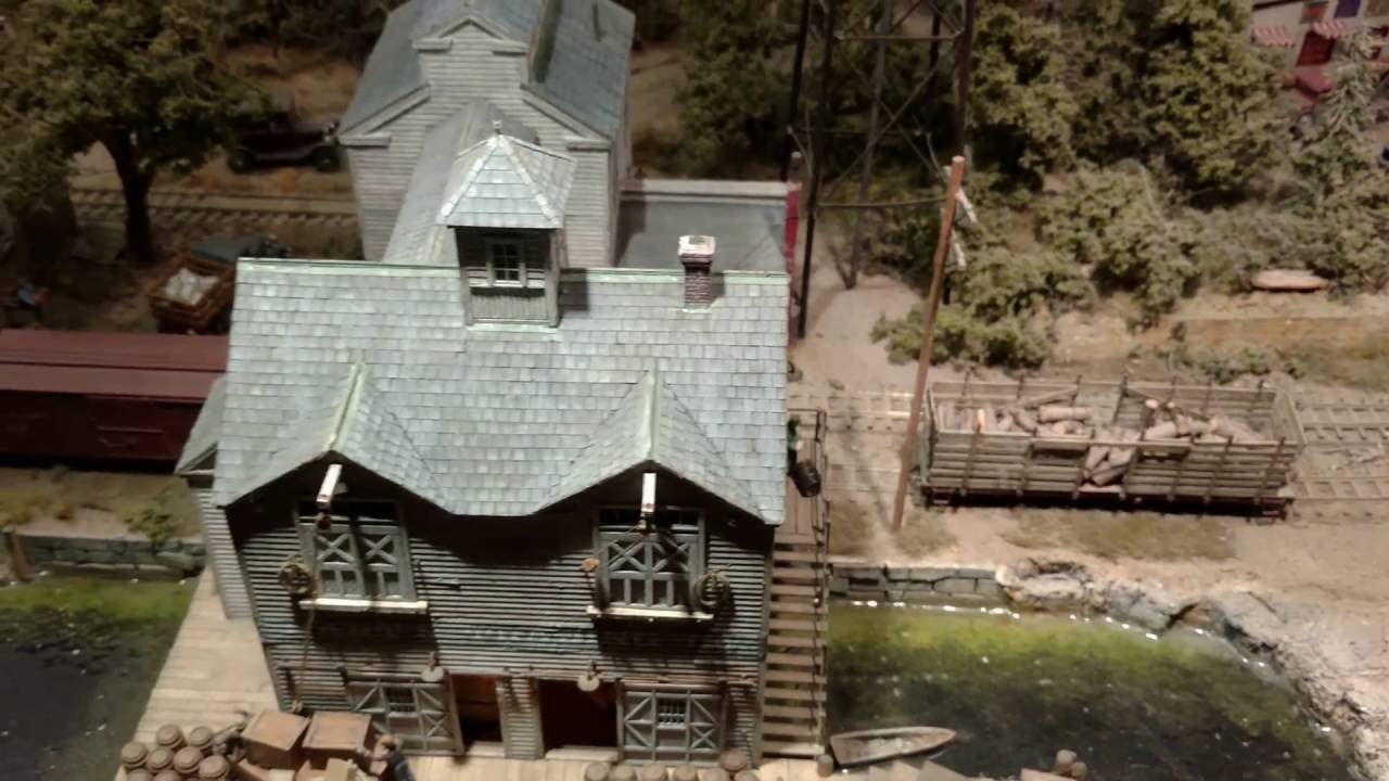 Bar Mills Scale Model Works Main Display