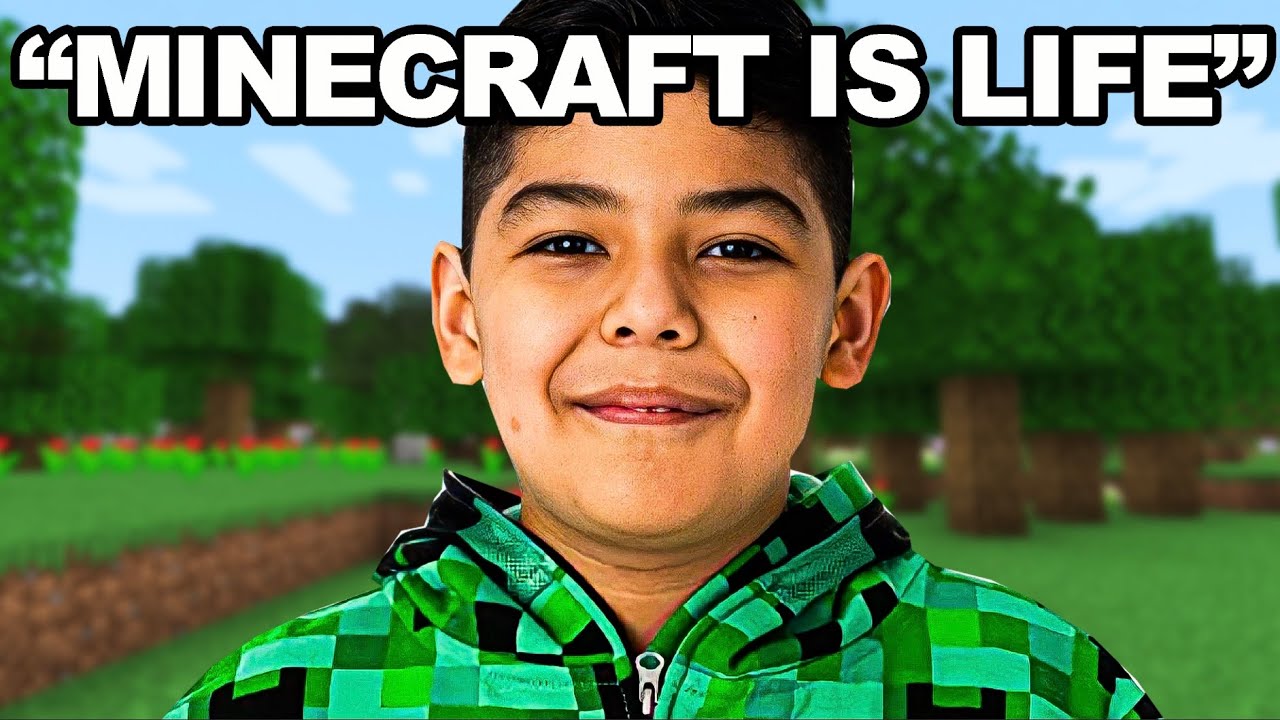 minecraft kid DESTROYS his life over minecraft...