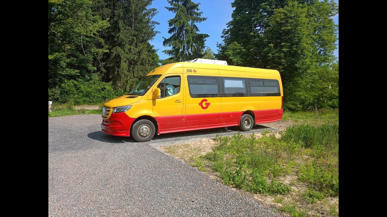 PKS Tarnobrzeg linia 33 k. Grodzisk Maz. Dw. PKP, MB Sprinter City 516 / Mercus #206