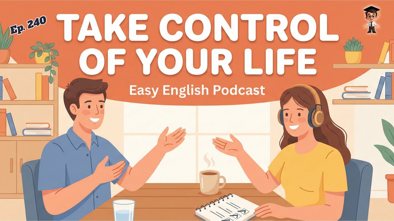 Take Control of Your Life | Easy English for Beginners | English Podcast