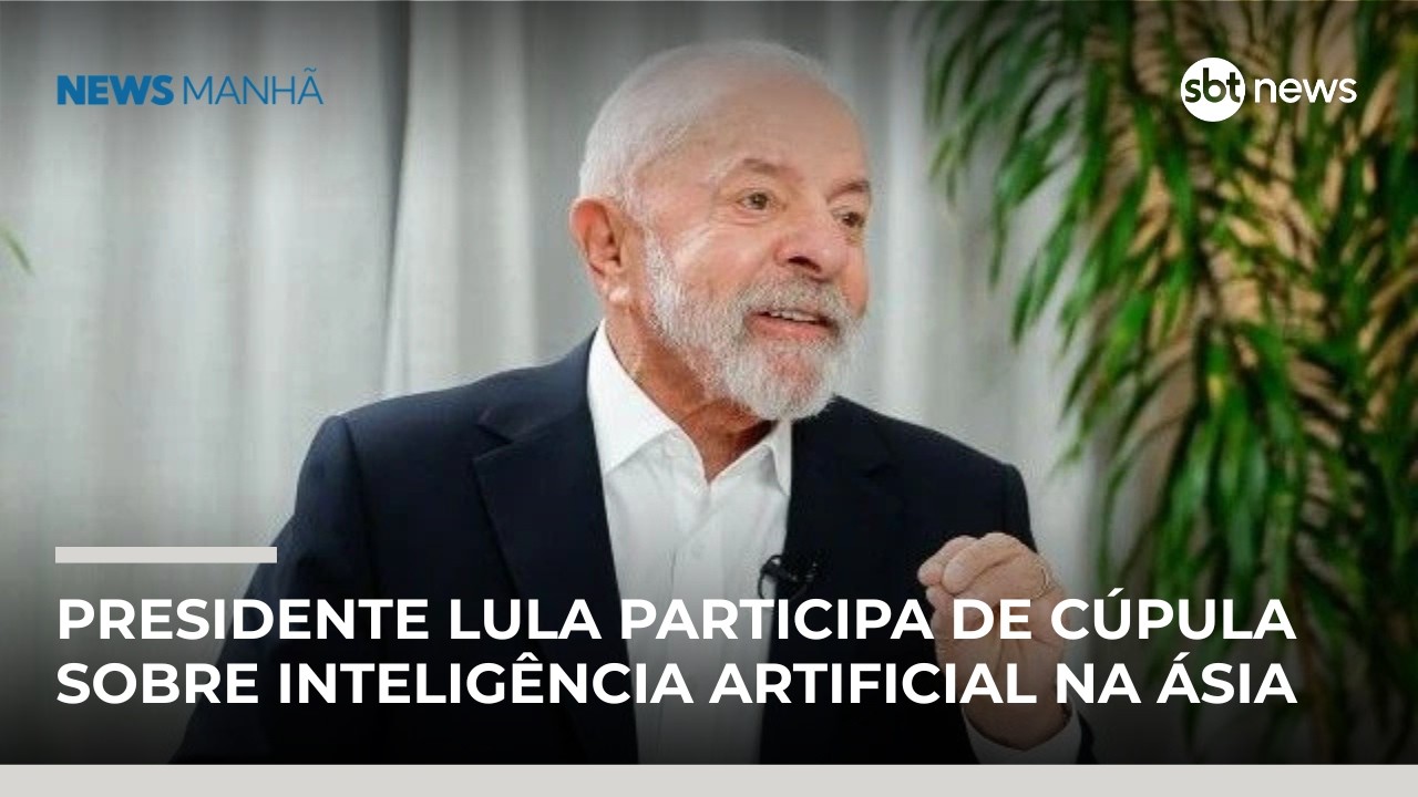 Lula viaja à Índia para fortalecer comércio e parcerias tecnológicas | #NewsManhã