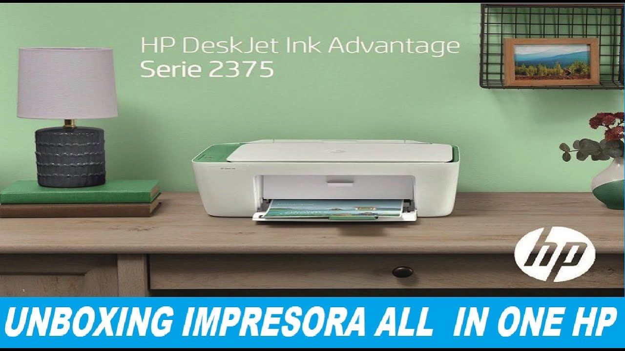 UNBOXING Impresora Multifuncional Hp Deskjet Ink Advantage 2375 📜🖨️  IMPRESORA - COPIADORA - ESCANER