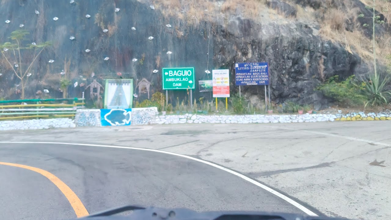Ebong Travel Vlog ROADTRIP TO ITOGON BENGUET PHILIPPINES AND AMBUKLAO DAMP