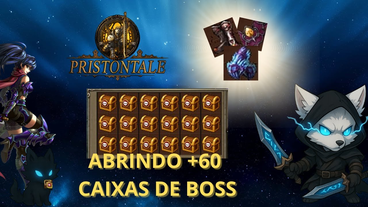 PRISTON TALE EU - ABRINDO +60 BOSS BOX