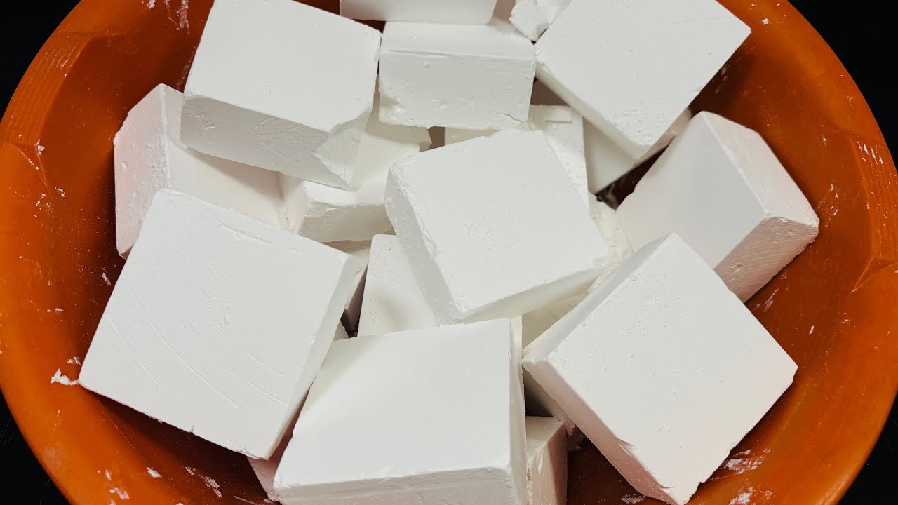 ASMR Soft Fresh Gym Chalk Crush | Oddly Satisfying Crunch Sounds
