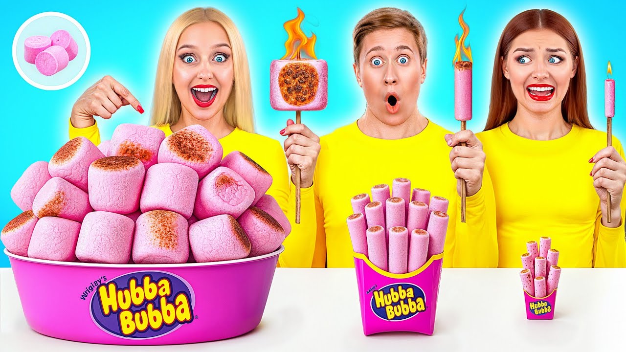 Großer, Mittlerer und Kleiner Teller Challenge | Verrückte Kochschlacht von Bubba DO Challenge