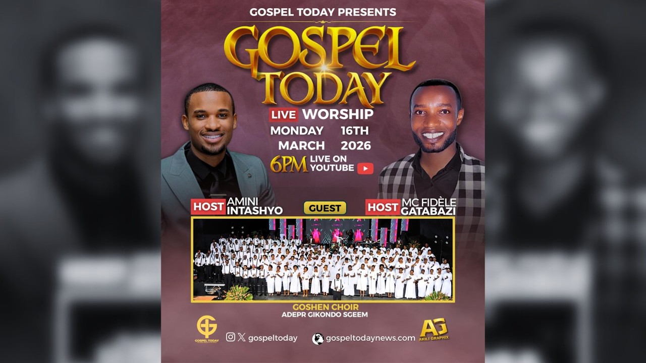 LIVE🔴 GOSPEL TODAY LIVE WORSHIP WITH GOSHEN CHOIR ADEPR GIKONDO SEGEM