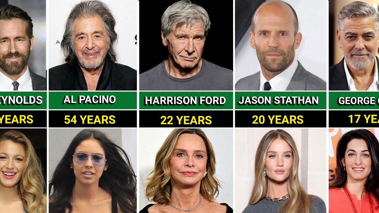 Celebrity Couples With BIG AGE Differences