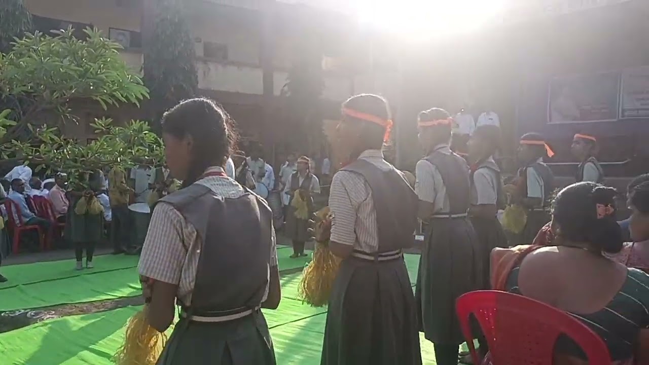 खूप छान असे झांजरी पथक स्थापन करण्यात आले .