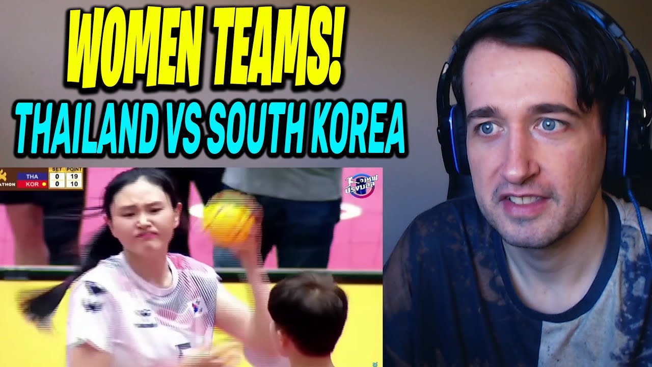 สาวไทยตีลังกาคว้าแชมป์โลก!อึ้งสาวเกาหลีใสคอนเวิร์สเสิร์ฟหลังเท้า แพ้ไทย2-0เซตไครก็ได้หยุดไทยที REACT
