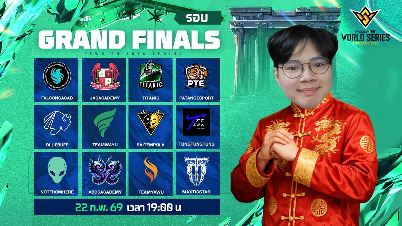 🔴𝐋𝐈𝐕𝐄 วันนี้รีสตรีมแข่งฟีฟาย TH 2026 Spring -  Grand Final