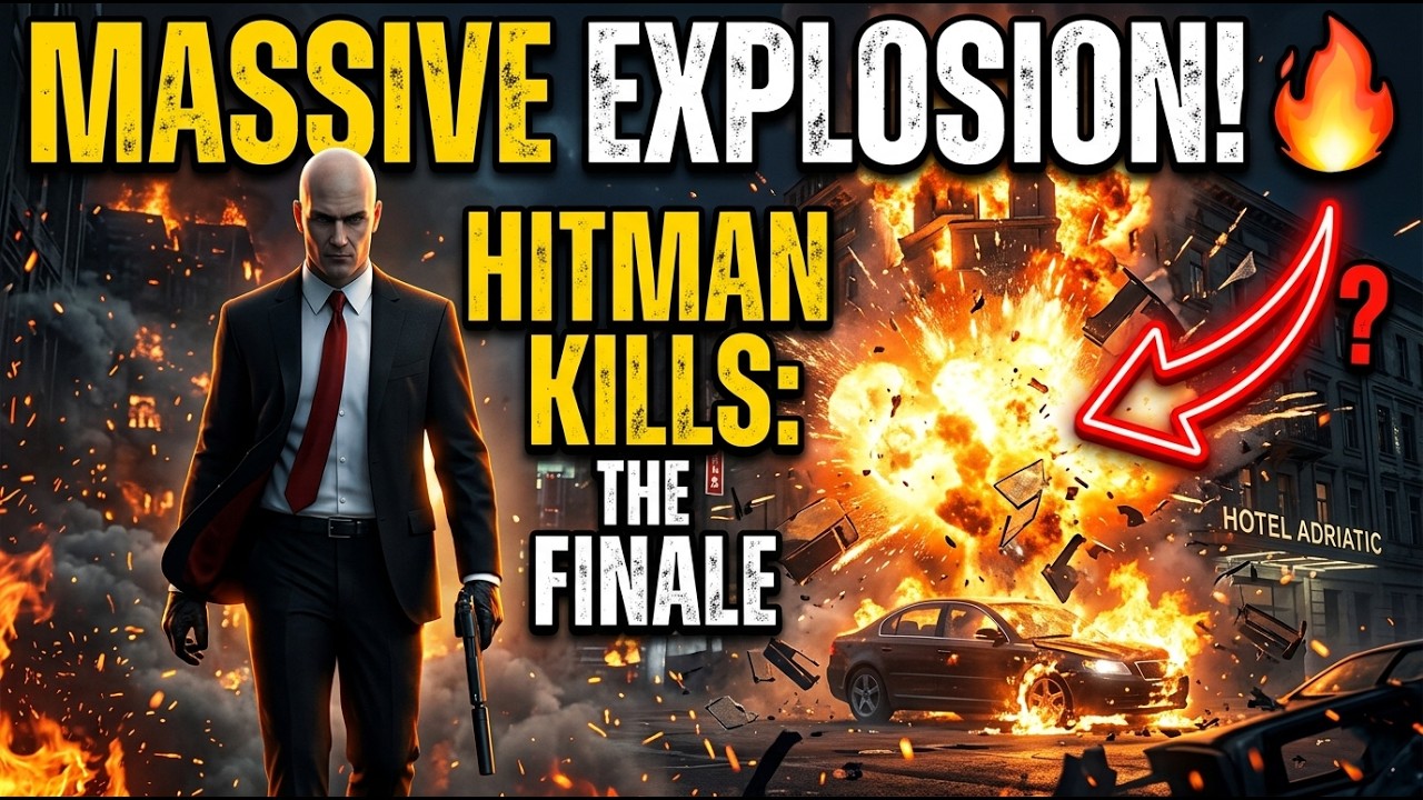 Hitman’s Most Brutal Explosion & Fire Kills (No Mercy)