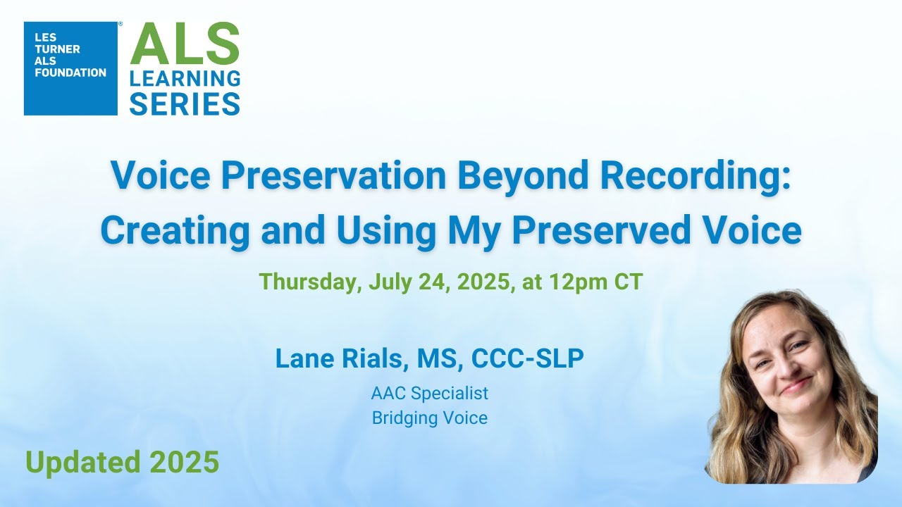 Voice Preservation Beyond Recording: Creating and Using My Preserved Voice - Updated 2025