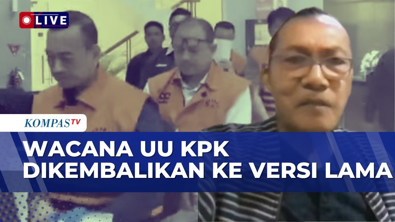 [FULL] Eks Wakil Ketua KPK Respons soal Wacana UU KPK Kembali ke Versi Lama | SAPA PAGI