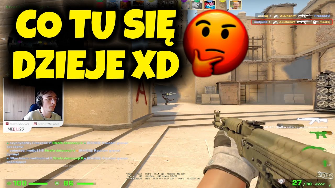 GRAM z MOIM STARYM TEAMEM! 😲 [Bożydar, Method, Splintus, Freeze]
