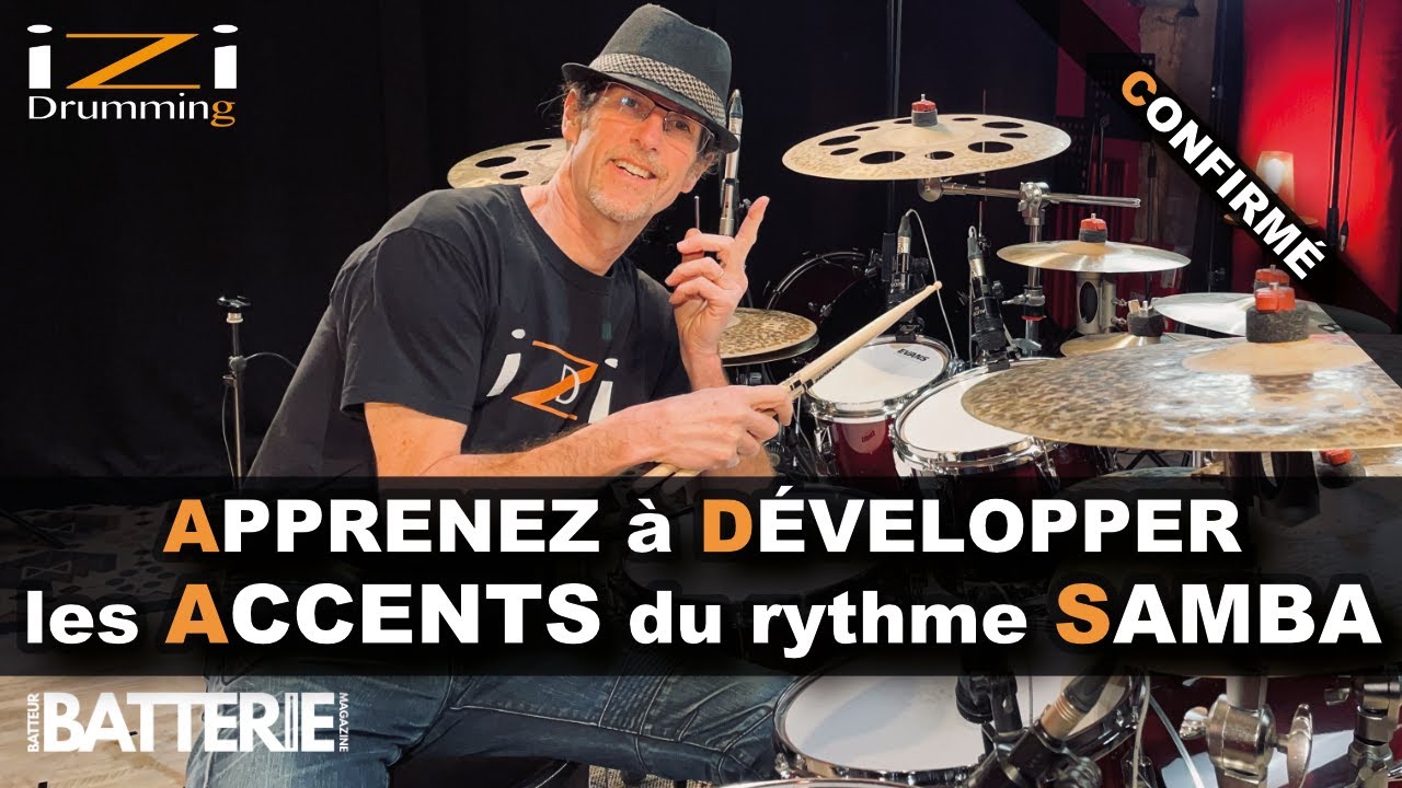 Allez plus loin avec la Samba avec@izidrumming&@Batterie.BatteurMagazine#coursdebatterie