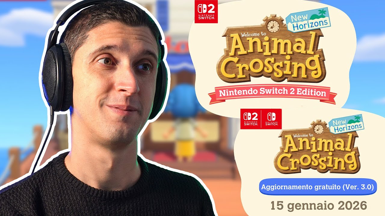 Reaction al nuovo trailer di Animal Crossing New Horizons 3.0 per Nintendo Switch 2!