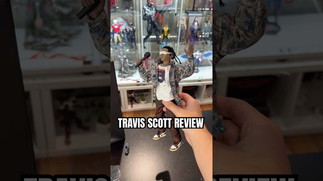 I GOT SCAMMED ON MY TRAVIS SCOTT FIGURE😭🔥#travisscott #hottoys #actionfigure #toyreview #scammed