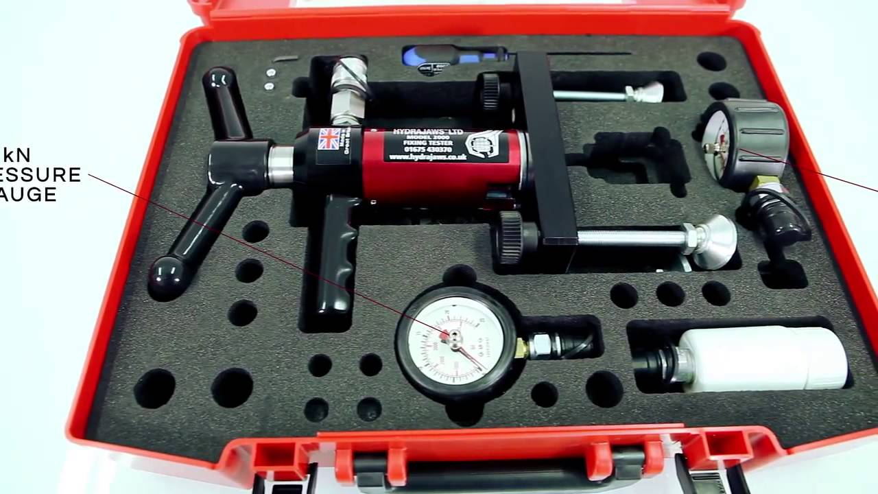 Hydrajaws&reg;MODEL 2000 DELUXE Export Tester Kit