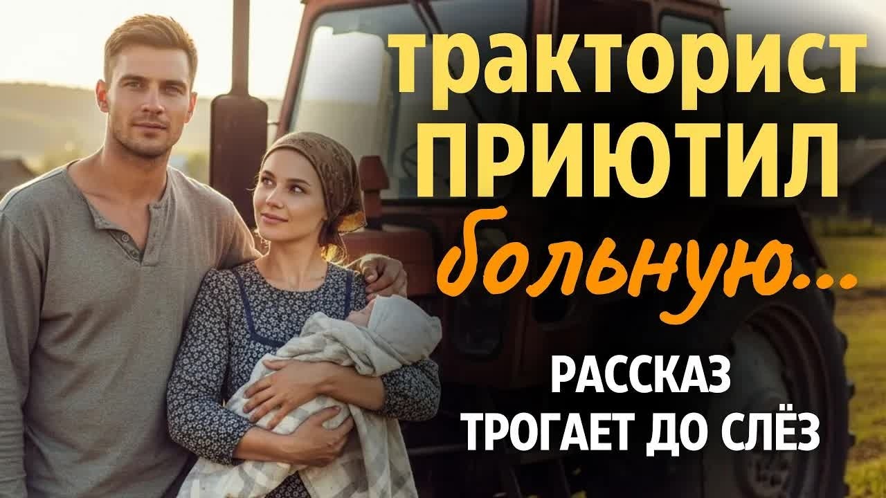 «ТРАКТОРИСТ ПРИЮТИЛ БОЛЬНУЮ...» Я плакала когда читала эту историю... Рассказ, который вы запомните.