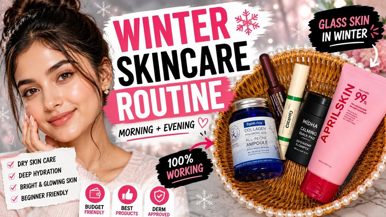 Viral Korean Skincare Routine 2026 🇰🇷✨ | Glass Skin with Most Searched K-Beauty Products